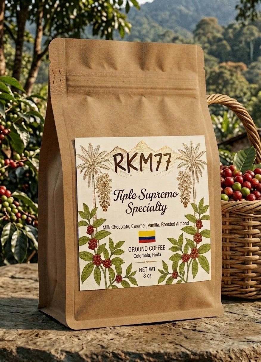 Colombia Huila El Tiple Supremo Specialty Coffee - RKM77 Coffee