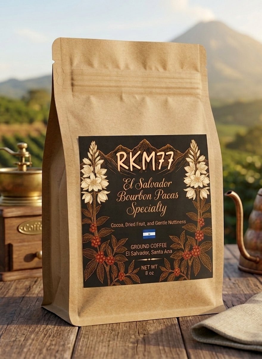 El Salvador Santa Ana Washed HG/EP Specialty Coffee - RKM77 Coffee