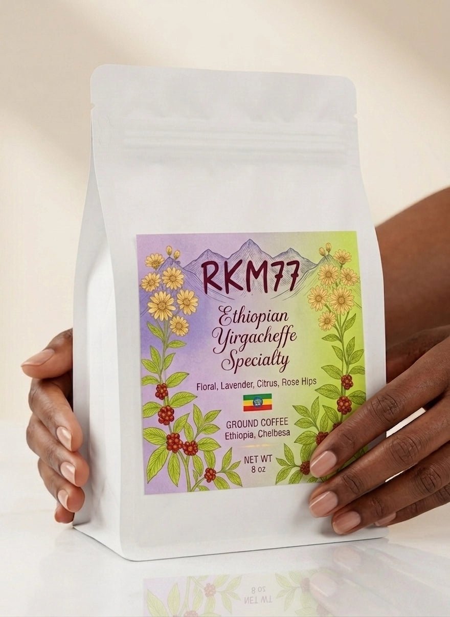 Ethiopian Organic Floral Specialty Coffee - RKM77 Coffee