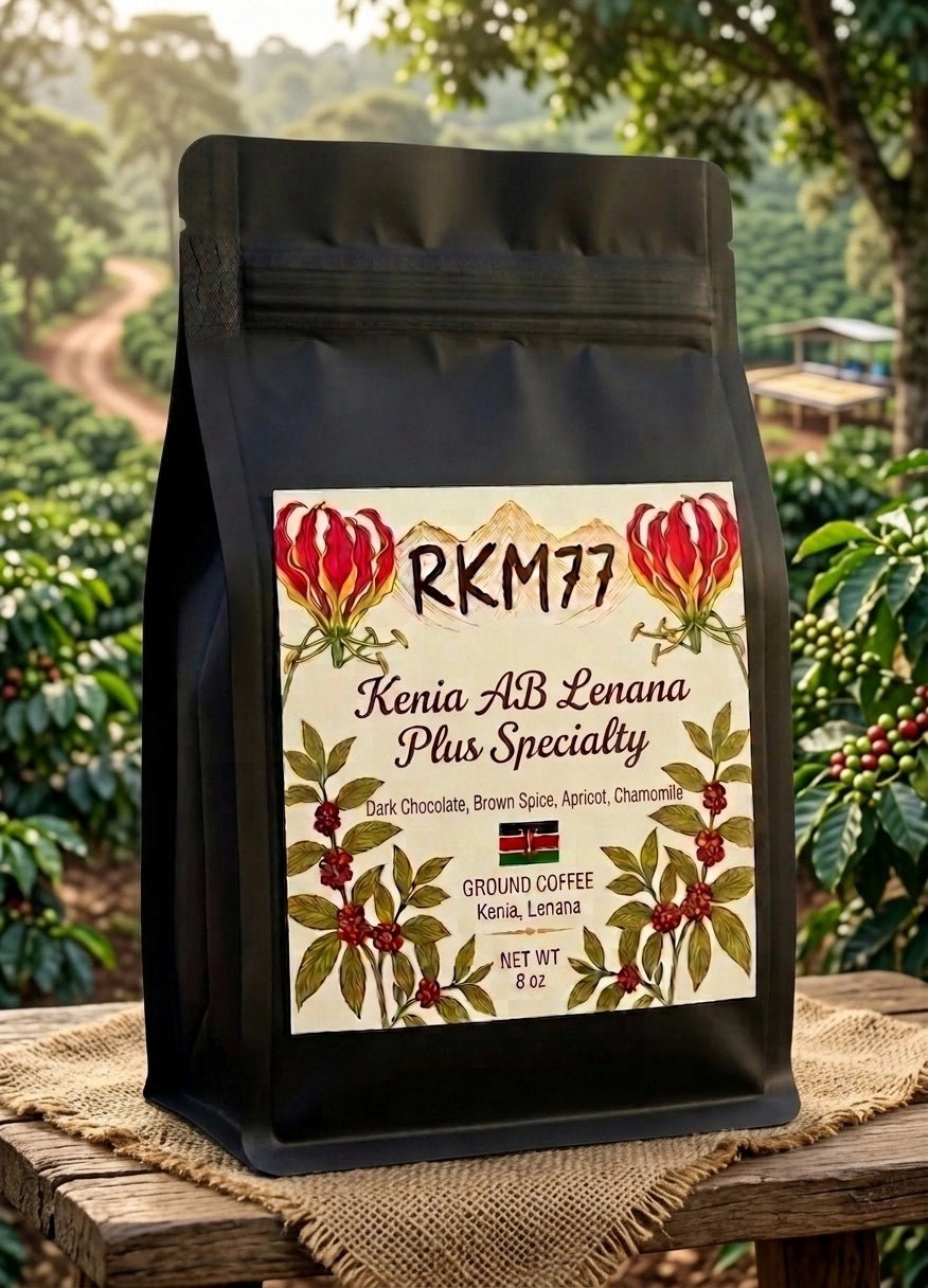 Kenya AB Lenana Plus Harvest Reserve Coffee - RKM77 Coffee